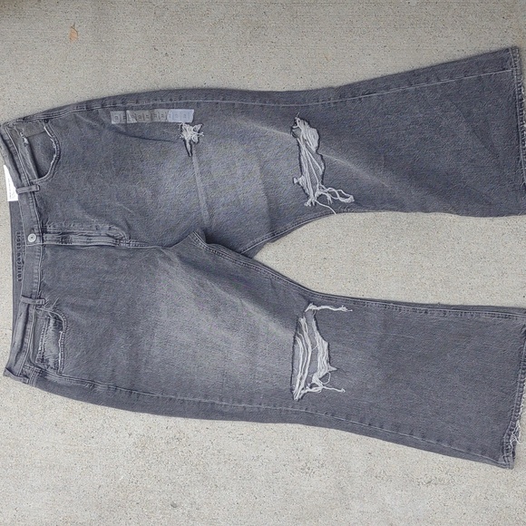 American Eagle Outfitters Denim - NWT ripped/distressed AE plus jeans-- gray wash